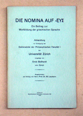 Die Nomina auf -EY  [-eys]