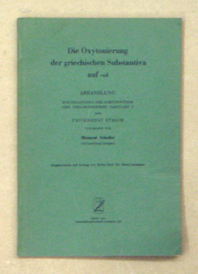 Die Oxytonierung der griechischen Substantiva auf -   [-ia]
