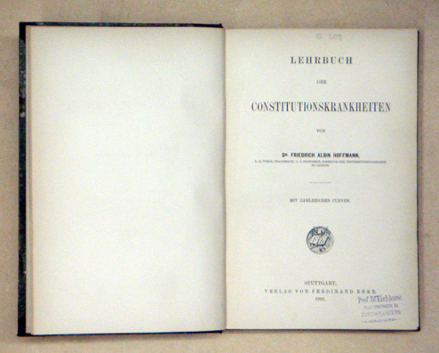 Lehrbuch der Constitutionskrankheiten