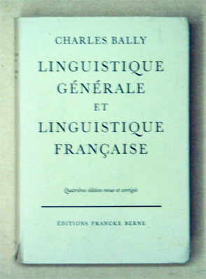 Linguistique générale et linguistique française