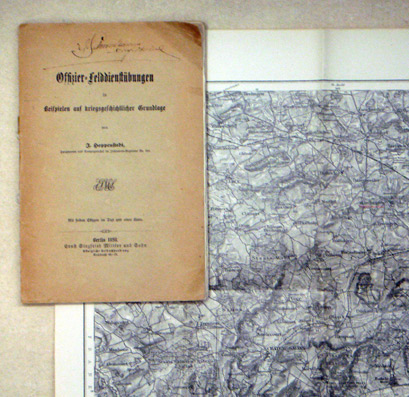 Offizier-Felddienstübungen in Beispielen auf kriegsgeschichtlicher Grundlage