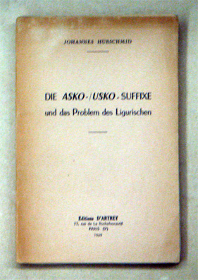 Die asko-/usko-Suffixe und das Problem des Ligurischen