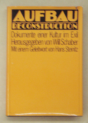 Aufbau. Reconstruction