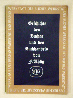 Geschichte des Buches und des Buchhandels
