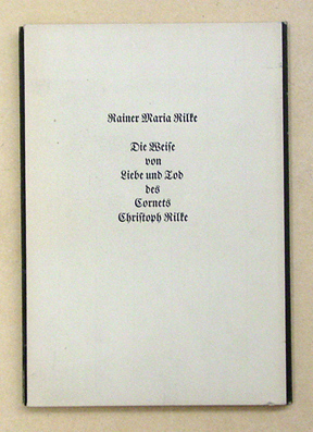 Die Weise von Liebe und Tod des Cornets Christoph Rilke