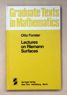 Lectures on Riemann Surfaces