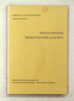 Ideale Ränder Riemannscher Flächen