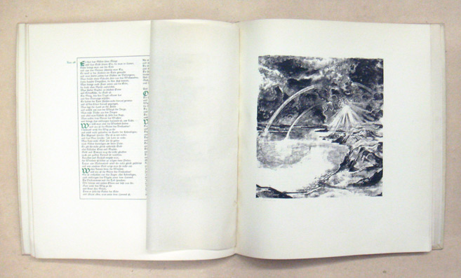 Das Buch Hiob mit Original-Lithographien von Willi Jaeckel