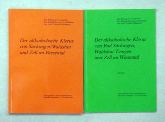 Der altkatholische Klerus von Säckingen/Waldshut und Zell im Wiesental