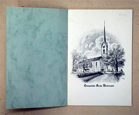 Hundert Jahre evang. Kirche in Niederuzwil 1871 - 1971