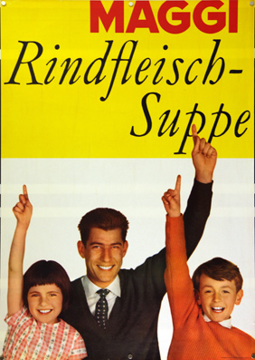Plakat - Maggi Rindfleisch-Suppe