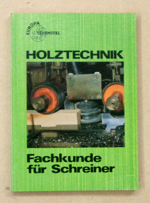 Fachkunde für Schreiner