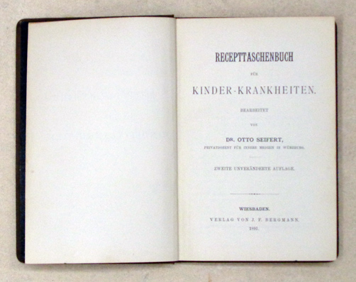 Recepttaschenbuch für Kinder-Krankheiten