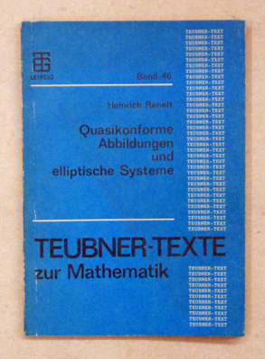 Quasikonforme Abbildungen und elliptische Systeme erster Ordnung in der Ebene