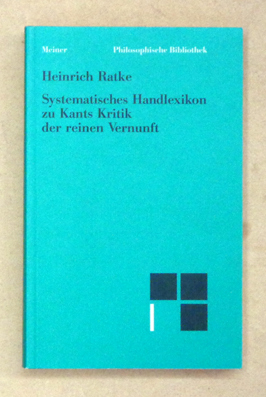 Systematisches Handlexikon zu Kants Kritik der reinen Vernunft