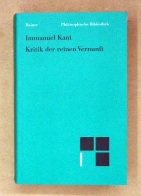 Kritik der reinen Vernunft