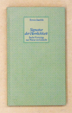 Signatur der Herrlichkeit