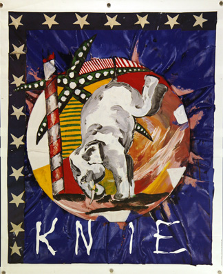 Plakat - Knie [Elefant]