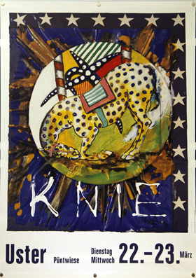 Plakat - Knie [Pferde]