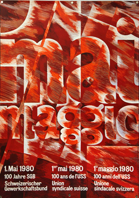 Plakat - 1. Mai 1980