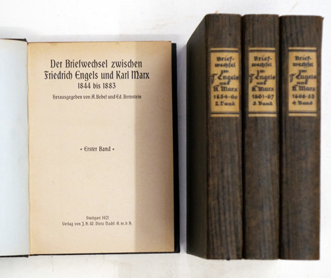 Der Briefwechsel zwischen Friedrich Engels und Karl Marx 1844 bis 1883