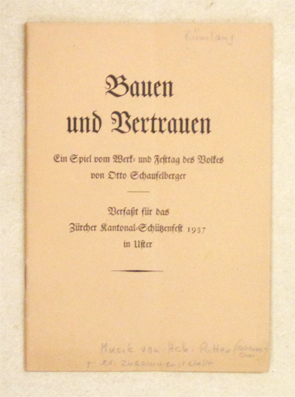 Bauen und Vertrauen
