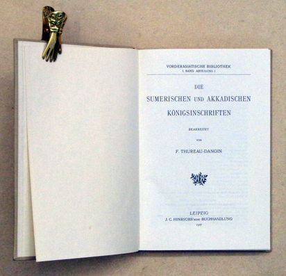 Die sumerischen und akadischen Königsinschriften