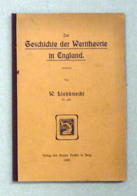 Zur Geschichte der Werttheorie in England