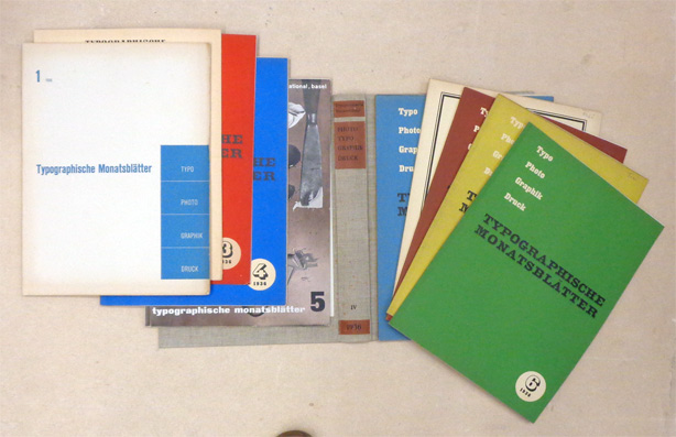 Typographische [Typografische] Monatsblätter. Zur Förderung der Berufsbildung. Typo - Photo - Graphik - Druck