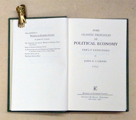 Some Leading Principles of Political Economy
