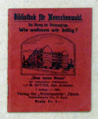 Die Lösung der Wohnungsfrage. Wie wohnen wir billig?