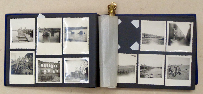 Privates-Photoalbum eines österreichischen Wehrmachtssoldaten oder Mitglieds der SS.