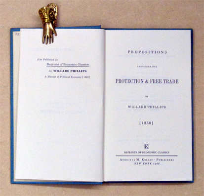 Propositions Concerning Protection and Free Trade