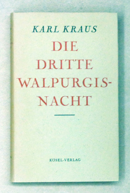 Die Dritte Walpurgisnacht