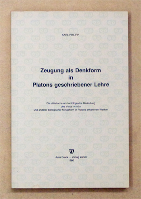 Zeugung als Denkform in Platons geschriebener Lehre