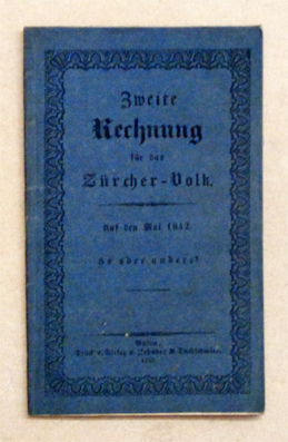 Zweite Rechnung für das Zürcher-Volk