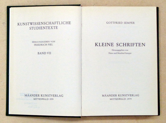 Kleine Schriften