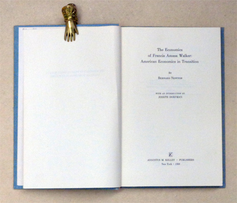 The Economics of Francis Amasa Walker: American Economics in Transition