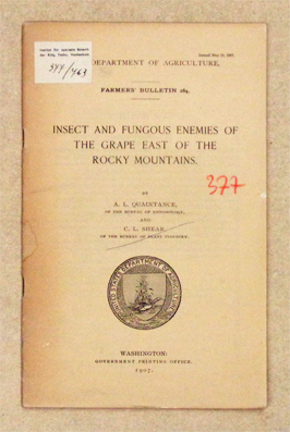 Insect and Fungous Enemies of the Grape East of the Rocky Mountains