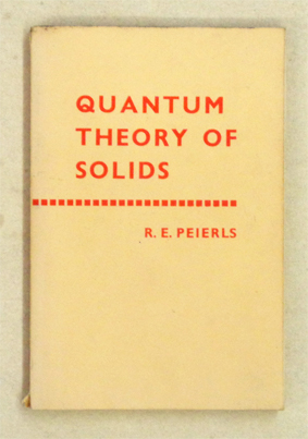 Quantum Theory of Solids
