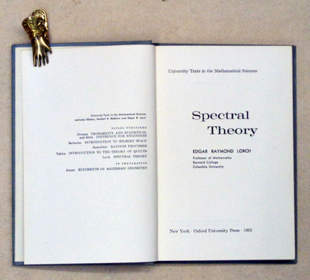Spectral Theory