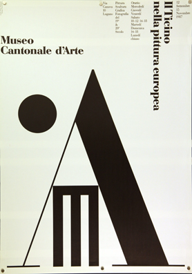Plakat - Il Ticino nella pittura europea