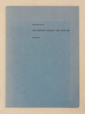 Am Anfang stehen die Träume