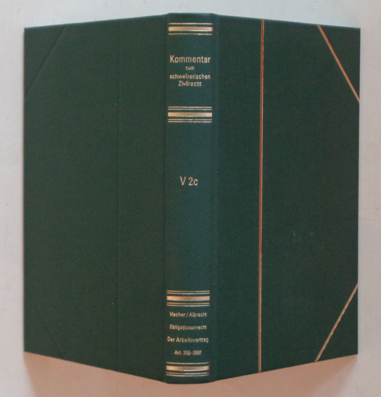 Der Arbeitsvertrag, Art. 356 - 360f OR