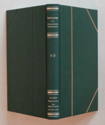 Der Agenturvertrag, Art. 418a - 418v OR