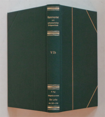 Die Leihe, Art. 305 - 318 OR