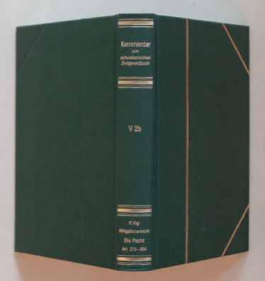 Die Pacht, Art. 275 - 304 OR