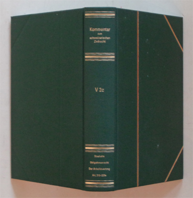 Der Arbeitsvertrag, Art. 319 - 330a OR
