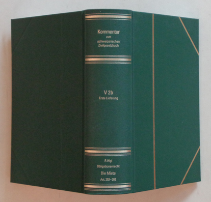 Die Miete. Erste Lieferung, Art. 253 - 265 OR
