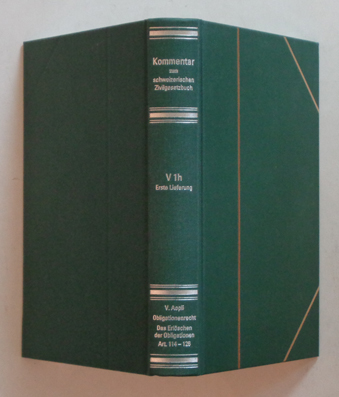 Das Erlöschen der Obligationen. Erste Lieferung, Art. 114 - 126 OR